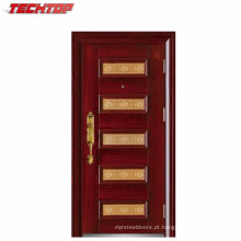 TPS-034 Design de porta de aço exterior único apartamento China